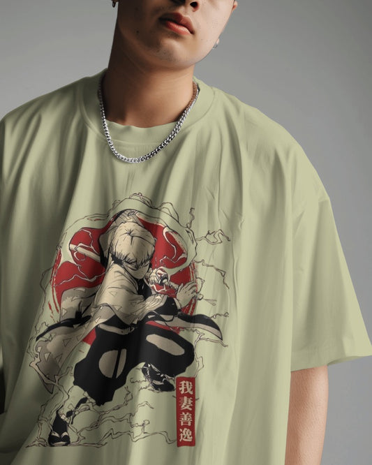 Demon Slayer Zenitsu Oversized Tshirt