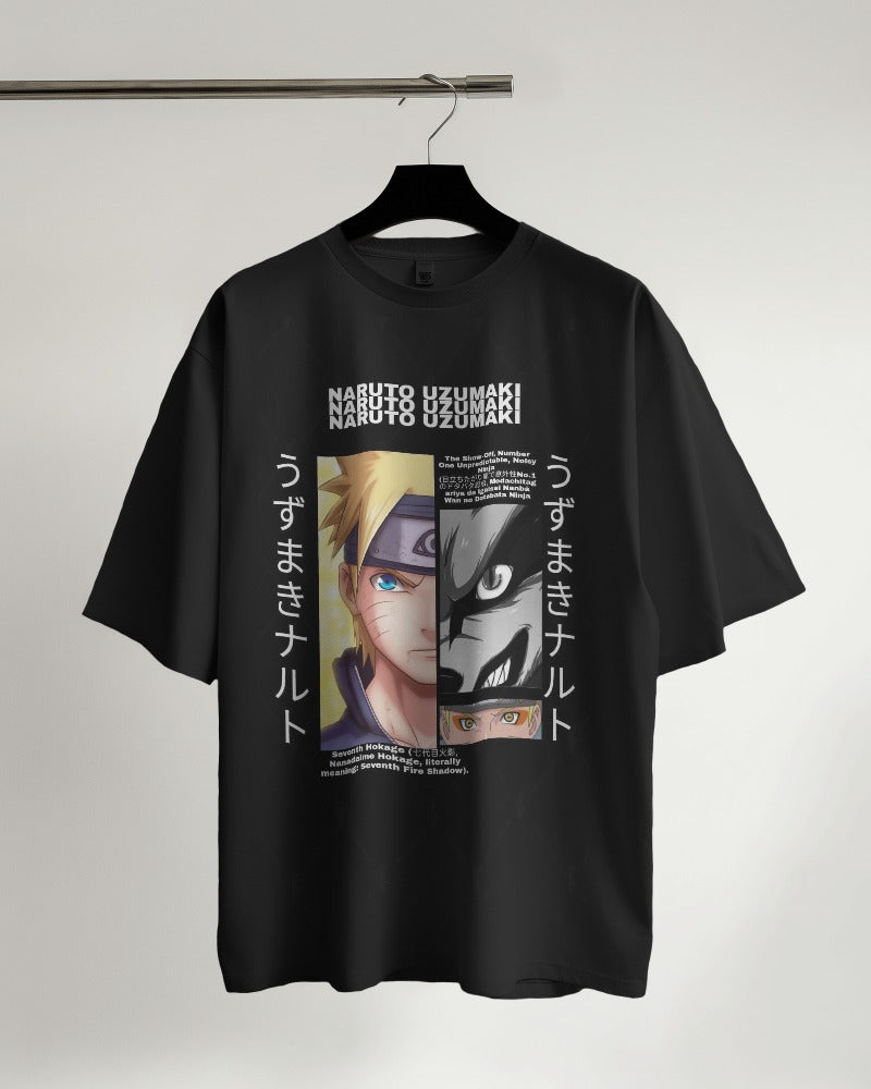 Naruto Half Sleeves Tshirt