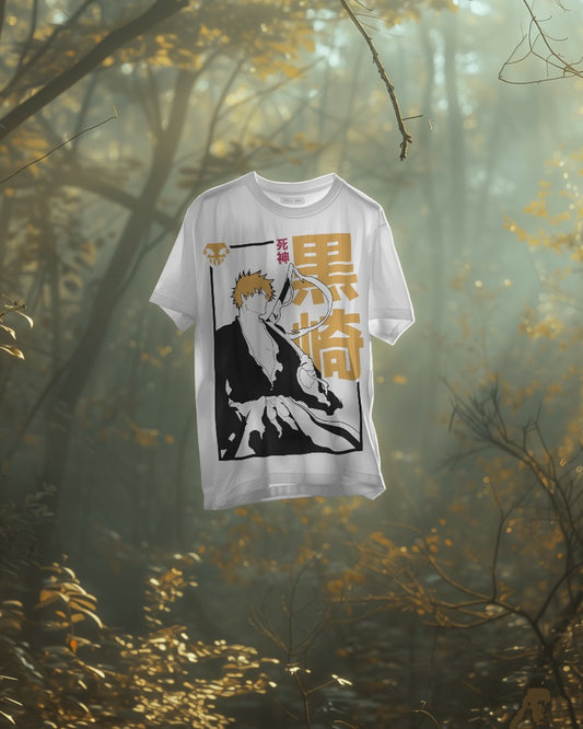 Kurosaki Ichigo Half Sleeves T-Shirt